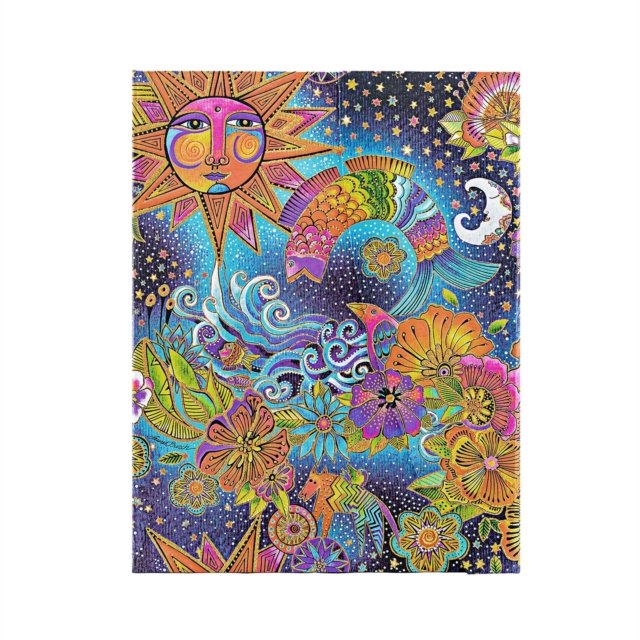 Celestial Magic Ultra Lined Hardcover Journal, 144pg, 120GSM, Laurel Burch Collection by Paperblanks (Whimsical Creations)
