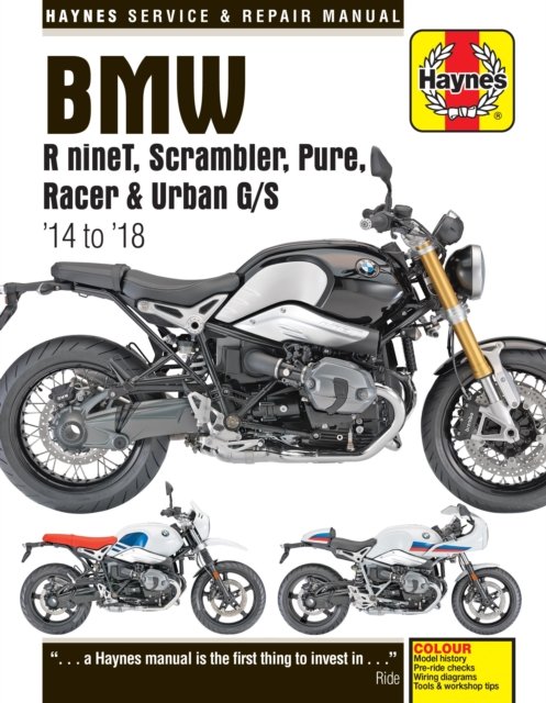 BMW R nineT (14 - 18) Haynes Repair Manual