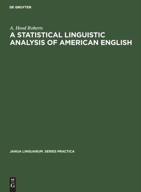 A Statistical Linguistic Analysis of American English
