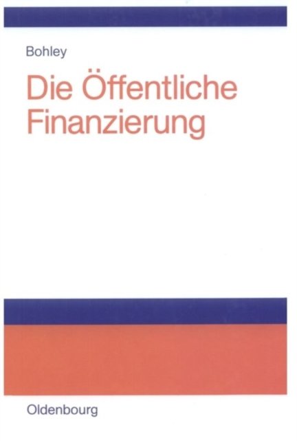 Die Offentliche Finanzierung