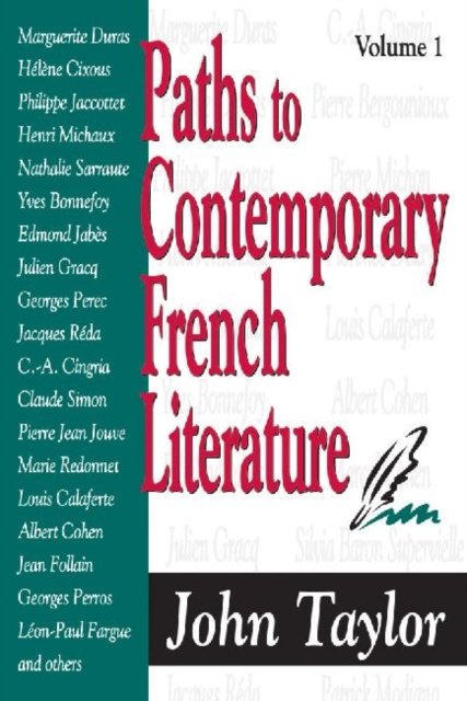 Paths to Contemporary French Literature