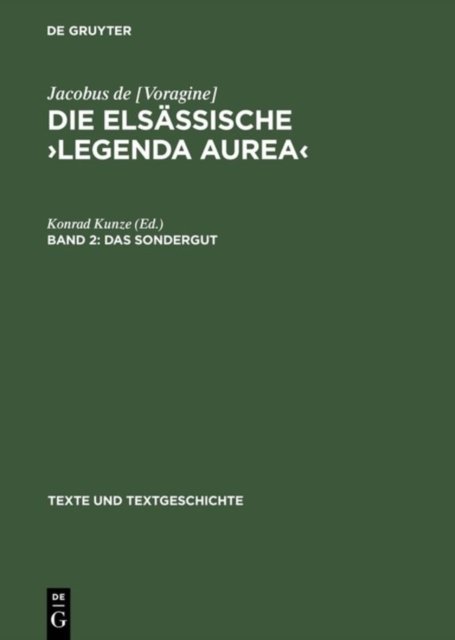 Die elsassische >Legenda aurea