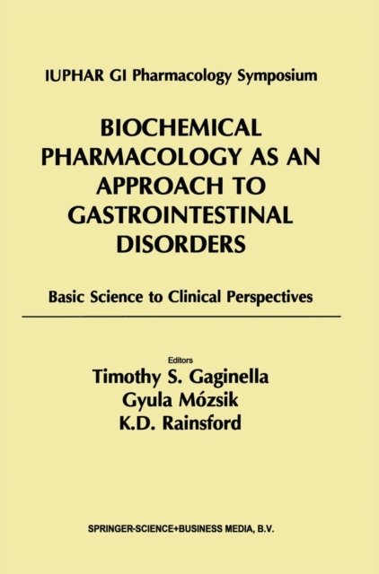 Biochemical Pharmacology as an Approach to Gastrointestinal Disorders