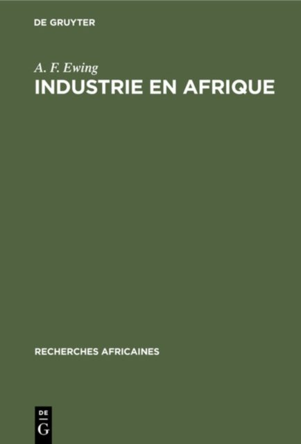 Industrie En Afrique