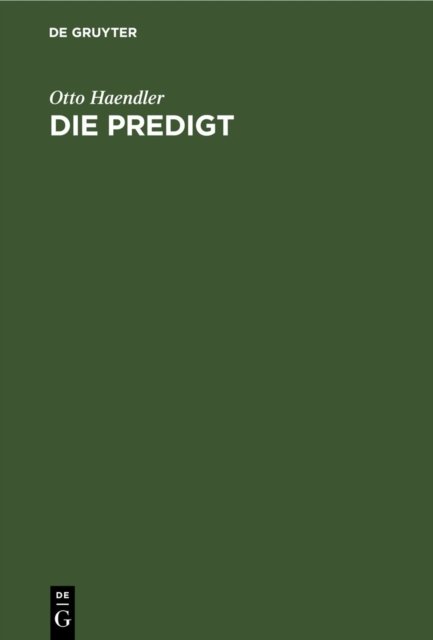 Predigt