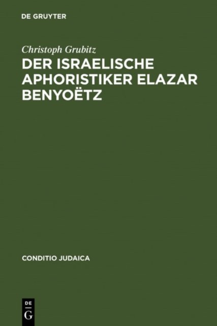 Der israelische Aphoristiker Elazar Benyoetz