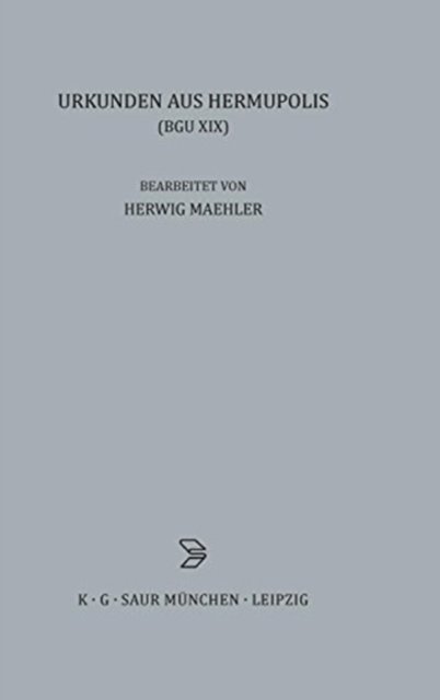 Urkunden Aus Hermupolis
