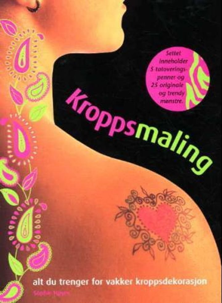 Kroppsmaling - alt du trenger for vakker kroppsdekorasjon