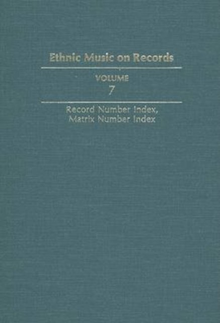 Ethnic Music on Records