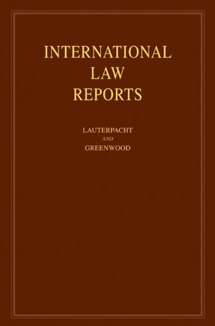 International Law Reports