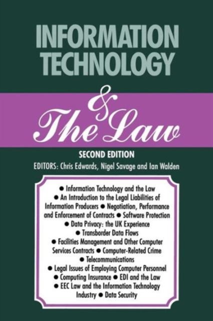 Information Technology & The Law