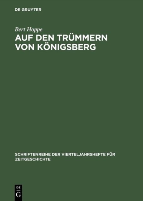 Auf den Trummern von Konigsberg