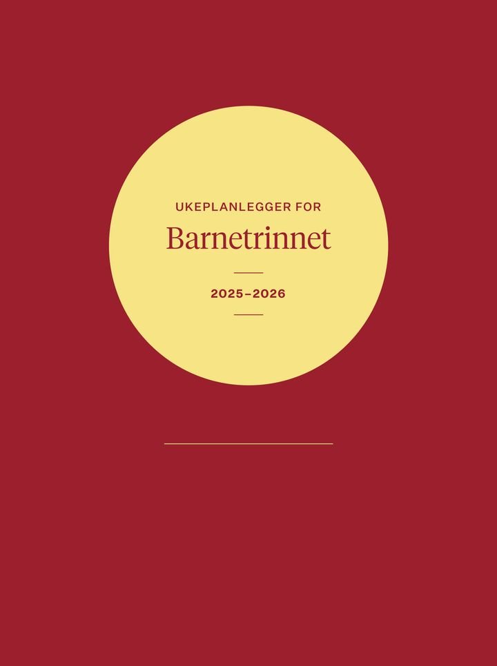 Ukeplanlegger for Barnetrinnet 2025-2026