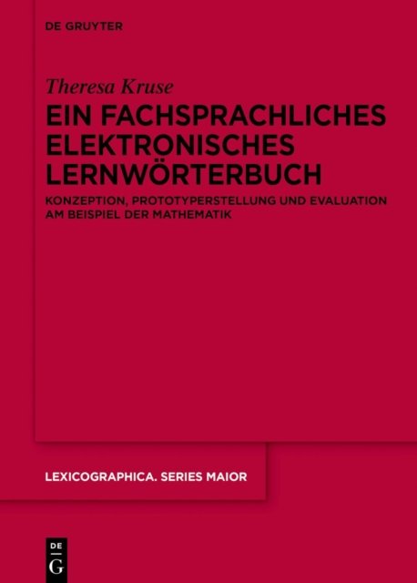 Ein Fachsprachliches Elektronisches Lernworterbuch