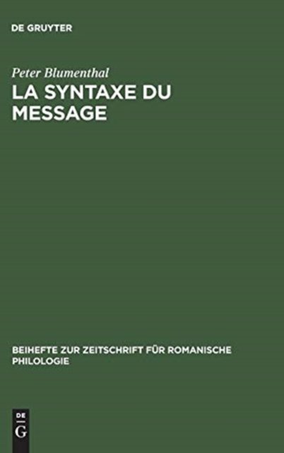 syntaxe du message