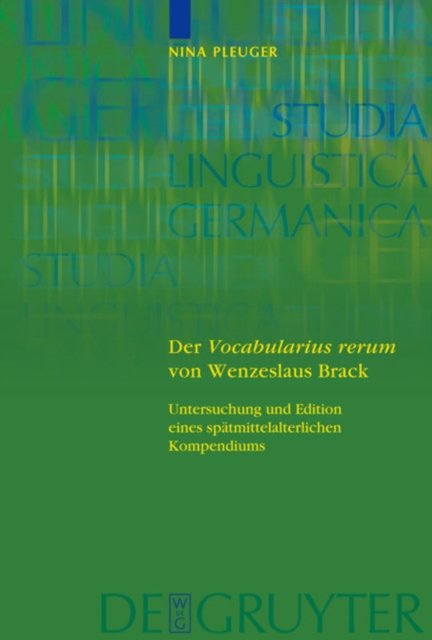''Vocabularius rerum'' von Wenzeslaus Brack
