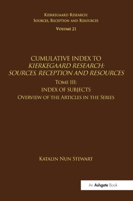 Volume 21, Tome III: Cumulative Index