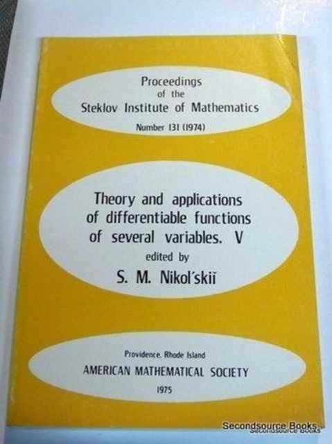 Theory and Applications of Differentiable Functions of Several Variables