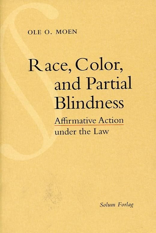 Race, color and partial blindness