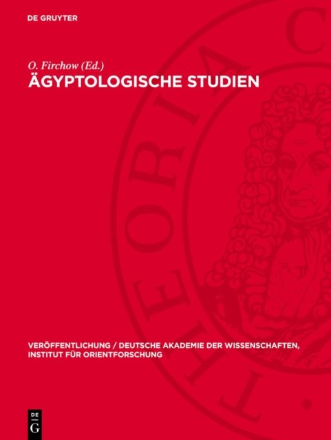 Agyptologische Studien