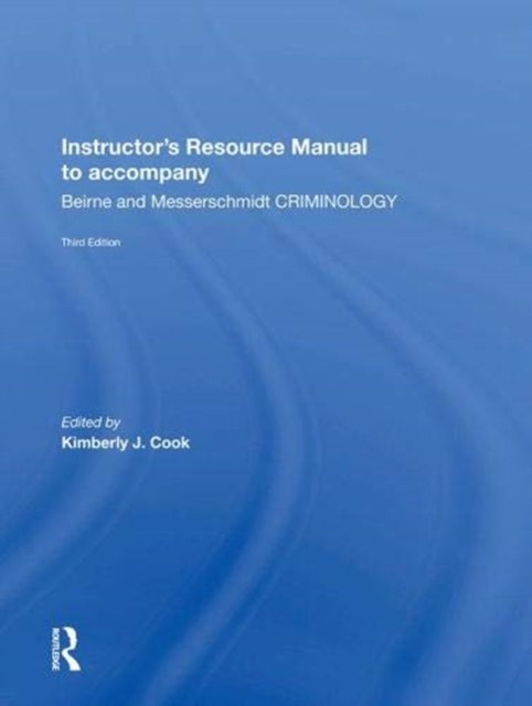 Instructor''s Manual To Accompany Criminology