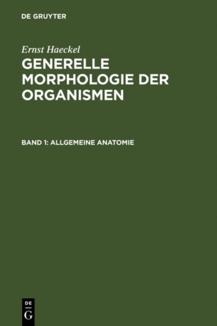 Generelle Morphologie Der Organismen