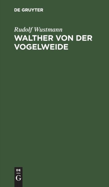 Walther Von Der Vogelweide