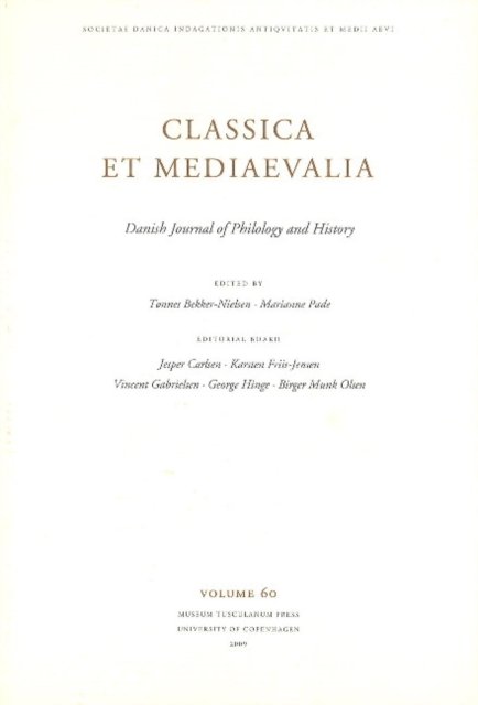 Classica et Mediaevalia
