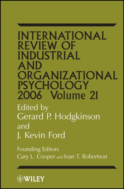 International Review of Industrial and Organizational Psychology 2006 V21