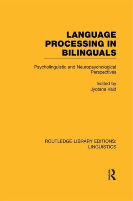 Language Processing in Bilinguals