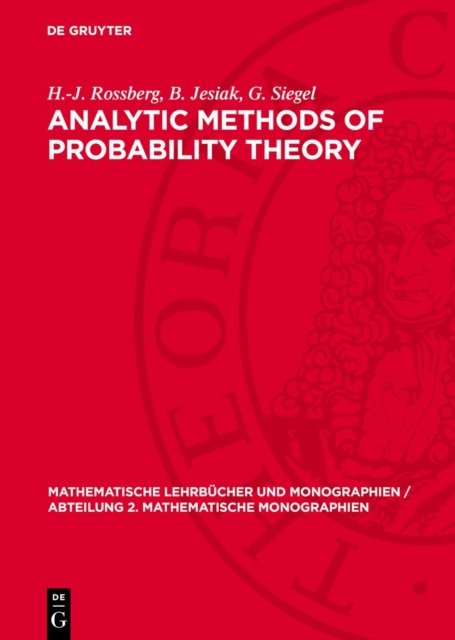 Analytic Methods of Probability Theory