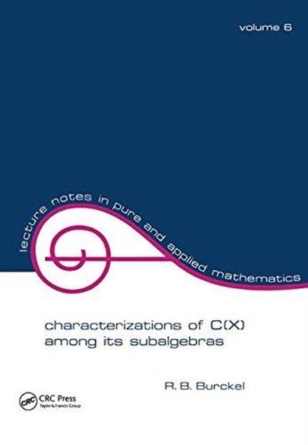 Characterization of C(x) among its Subalgebras