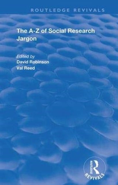 The A?z of Social Research Jargon