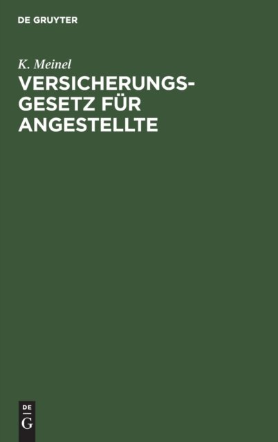 Versicherungsgesetz Fur Angestellte