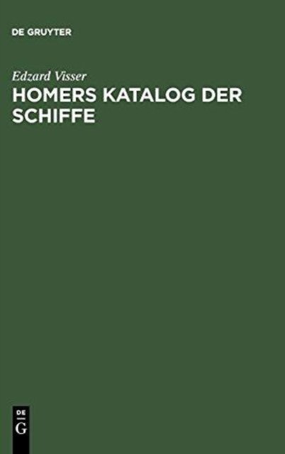 Homers Katalog Der Schiffe CB