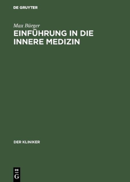 Einführung in Die Innere Medizin