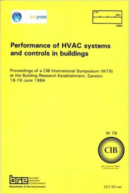 Performance of HVAC Systems and Controls in Buildings