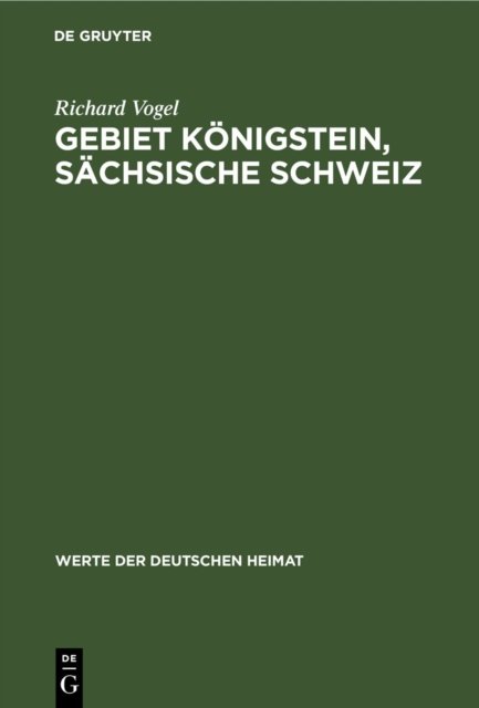 Gebiet Konigstein, Sachsische Schweiz