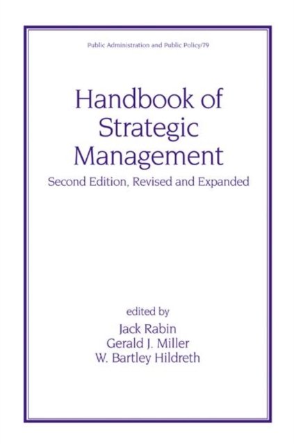 Handbook of Strategic Management