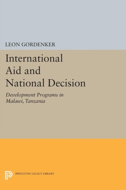 International Aid and National Decision – Development Programs in Malawi, Tanzania, and Zambia