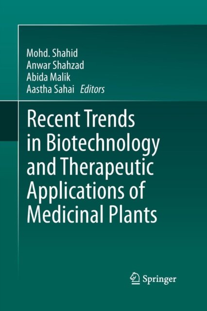 Recent Trends in Biotechnology and Therapeutic Applications of Medicinal Plants