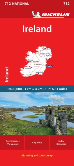Ireland - Michelin National Map 712