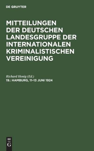 Hamburg, 11-13 Juni 1924