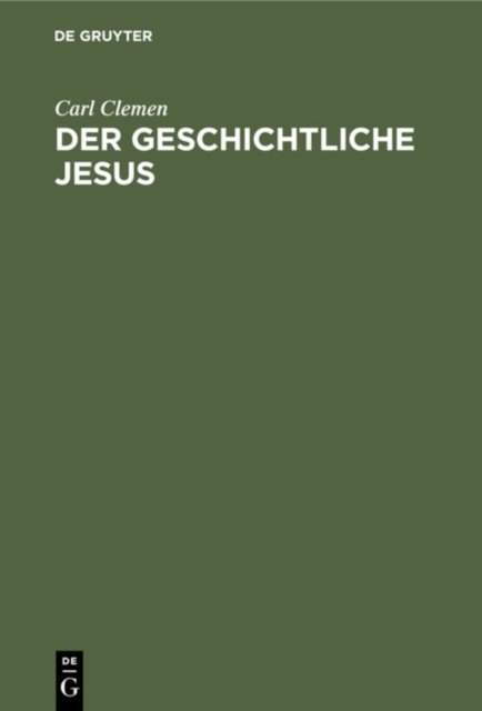 geschichtliche Jesus