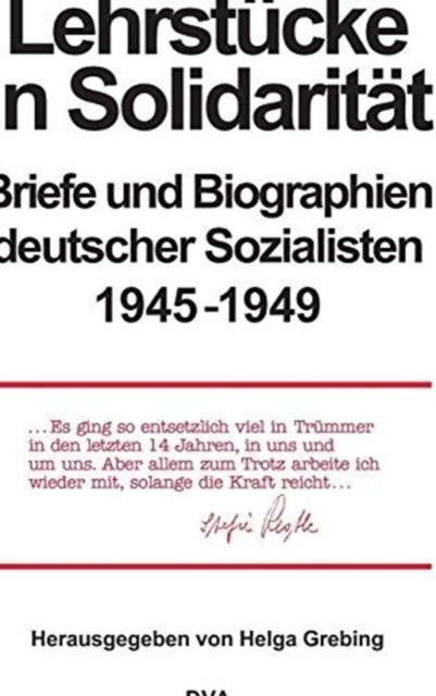 Lehrstucke in Solidaritat