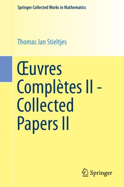 Œuvres Completes II - Collected Papers II