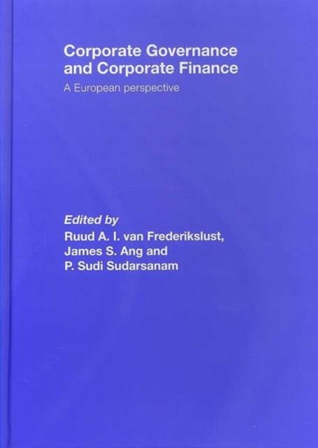 Corporate Governance and Corporate Finance