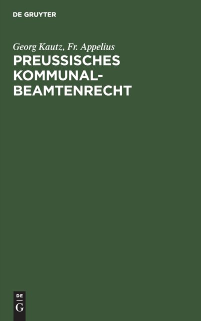 Preußisches Kommunalbeamtenrecht