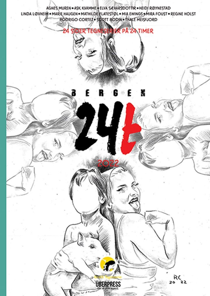 Bergen 24t - 24 sider tegneserier på 24 timer