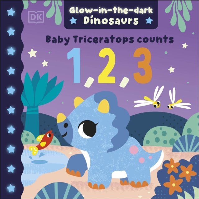 Baby Triceratops Counts 1, 2, 3